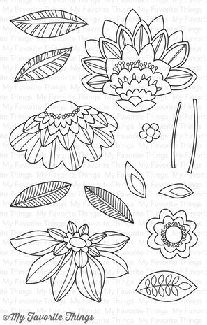 My Favorite Things Fancy Flowers (CS-160) My Favorite Things Fancy Flowers (CS-160)