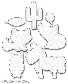 My Favorite Things Critter Clan (MFT-1037) My Favorite Things Critter Clan (MFT-1037)