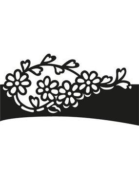 Marianne Design Craftable Folding Die Flowers (CR1270) Marianne Design Craftable Folding Die Flowers (CR1270)