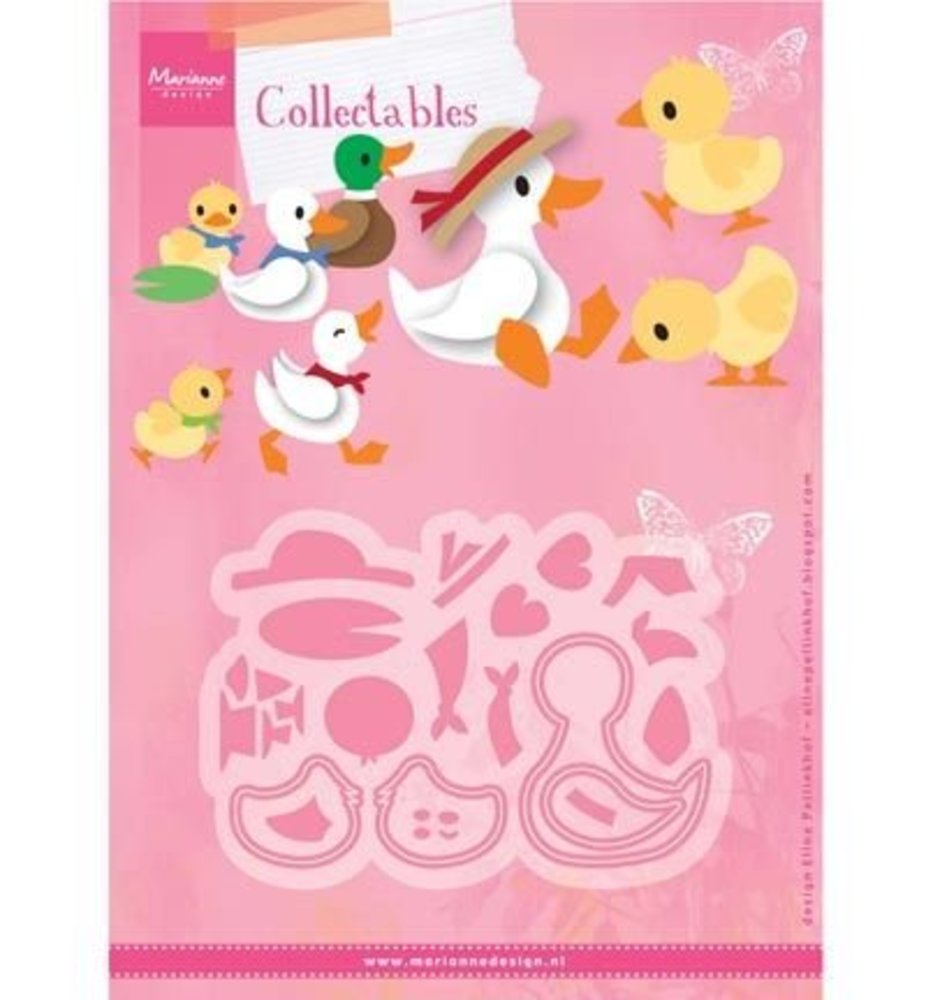 Marianne Design Collectable Eline's Duck Family (COL1428) Marianne Design Collectable Eline's Duck Family (COL1428)