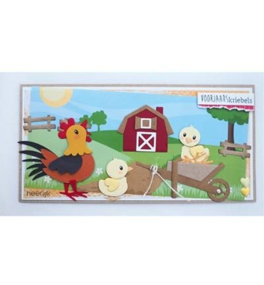 Marianne Design Collectable Eline's Chicken Family (COL1429) Marianne Design Collectable Eline's Chicken Family (COL1429)