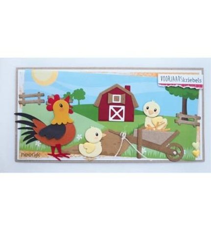 Marianne Design Collectable Eline's Chicken Family (COL1429) Marianne Design Collectable Eline's Chicken Family (COL1429)