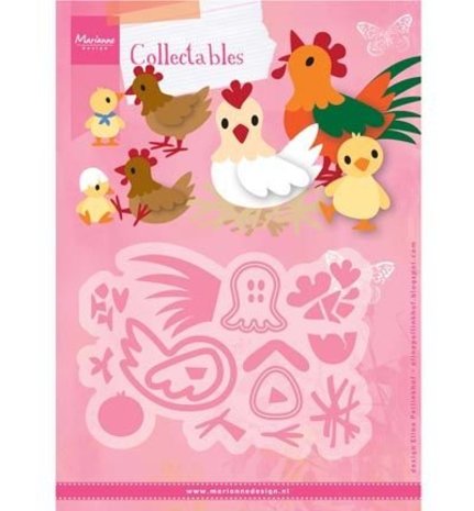 Marianne Design Collectable Eline's Chicken Family (COL1429) Marianne Design Collectable Eline's Chicken Family (COL1429)
