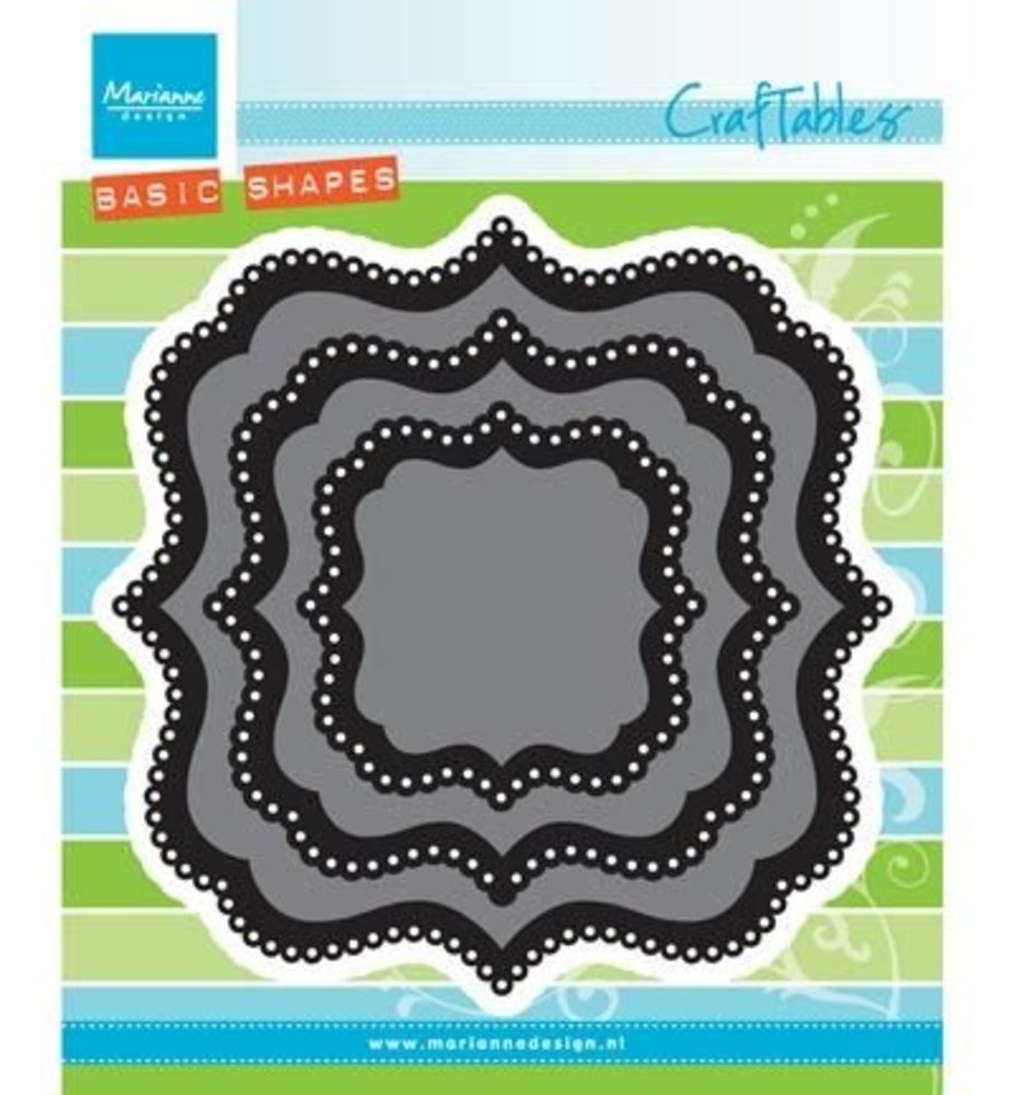 Marianne Design Craftable Classic Square (CR1404) Marianne Design Craftable Classic Square (CR1404)