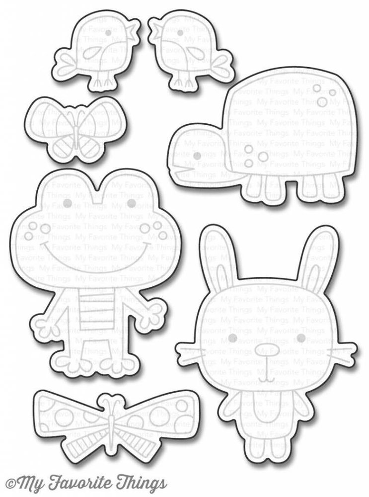 My Favorite Things Springtime Critters (MFT-1080) My Favorite Things Springtime Critters (MFT-1080)