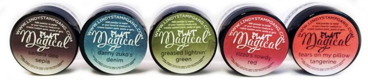 Lindy's Stamp Gang Greased Lightnin' Magical Flat Set (mag-flat-04) Lindy's Stamp Gang Greased Lightnin' Magical Flat Set (mag-flat-04)