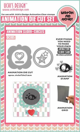 Uchi's Design Animation Die-Cut Set Animation Slider Circles (DC105) Uchi's Design Animation Die-Cut Set Animation Slider Circles (DC105)