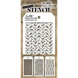 Stampers Anonymous Tim Holtz Mini Layering Stencil Set 12 (THMST012)