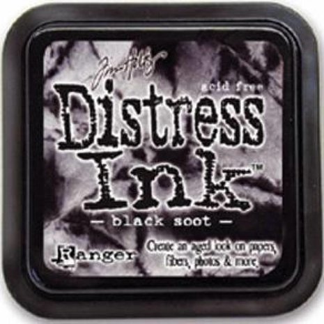 Ranger Distress Ink Black Soot Ranger Distress Ink Black Soot