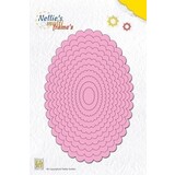 Nellie Snellen Multi Frame Wavy Oval (MFD070)
