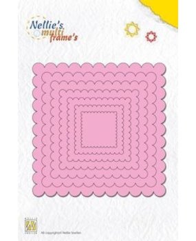 Nellie Snellen Multi Frame Wavy Square (MFD073)