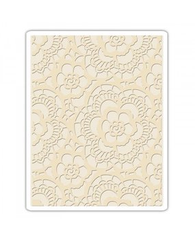 Sizzix Texture Fades Lace Embossing Folder (661824)