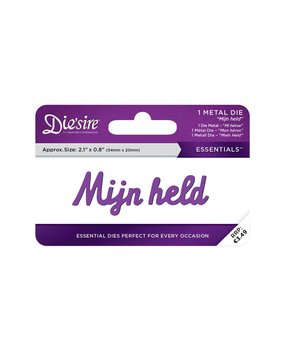 Die'sire Mijn Held Words Metal Die (DS-E-W-58-NL) Die'sire Mijn Held Words Metal Die (DS-E-W-58-NL)