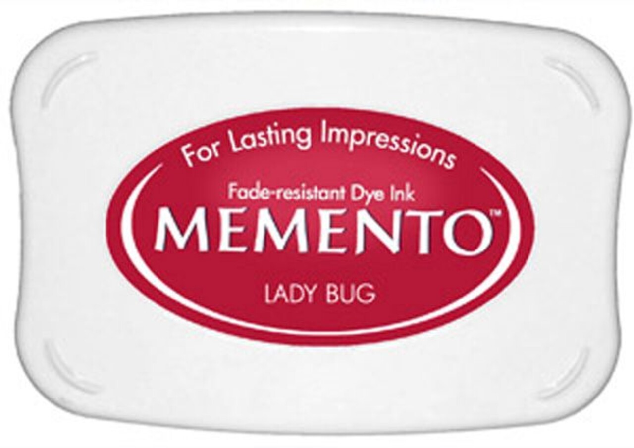 Tsukineko Memento Lady Bug Dye Ink Pad (ME-300) Tsukineko Memento Lady Bug Dye Ink Pad (ME-300)