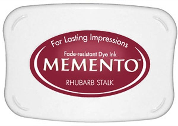 Tsukineko Memento Rhubarb Stalk Dye Ink Pad (ME-301) Tsukineko Memento Rhubarb Stalk Dye Ink Pad (ME-301)