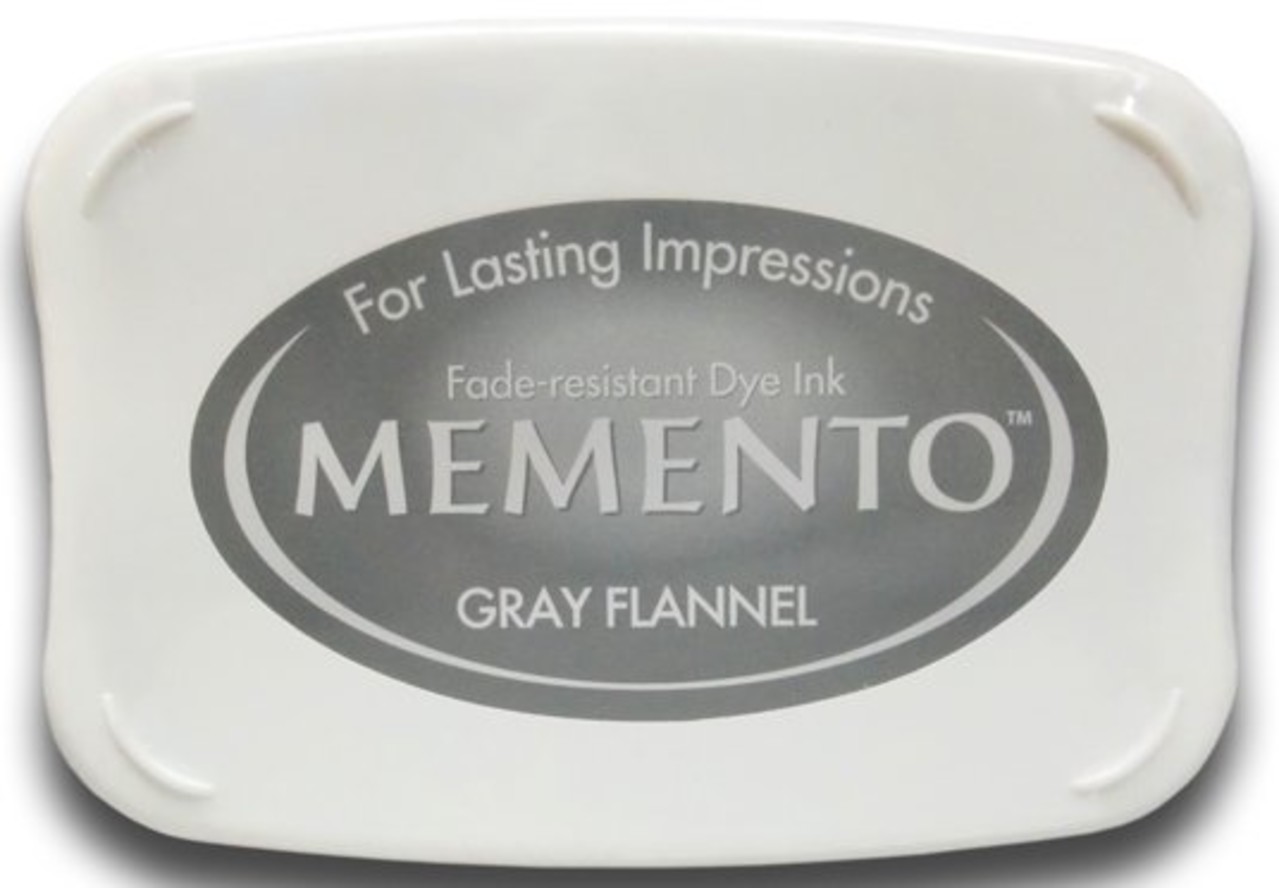 Tsukineko Memento Gray Flannel Dye Ink Pad (ME-902) Tsukineko Memento Gray Flannel Dye Ink Pad (ME-902)