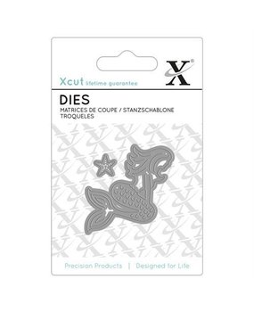 Xcut Mini Dies (2pcs) - Mermaid (XCU 503037)