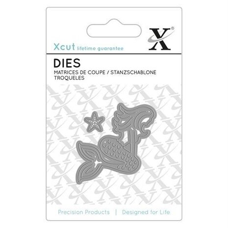 Xcut Mini Dies (2pcs) - Mermaid (XCU 503037)