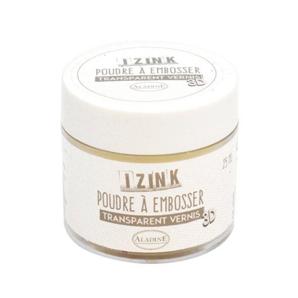 Aladine Embossing Powder 25 ml Clear High 25 (10101) Aladine Embossing Powder 25 ml Clear High 25 (10101)