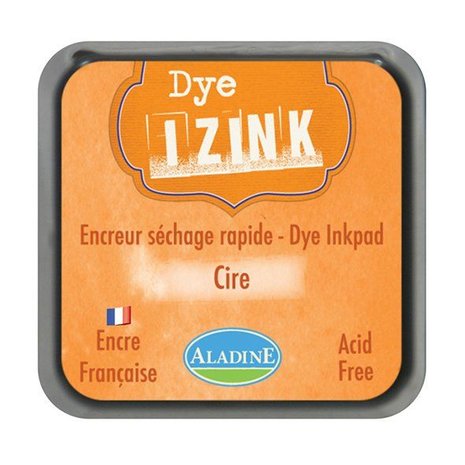 Aladine Inkpad Izink Dye Orange Cire (19252) Aladine Inkpad Izink Dye Orange Cire (19252)