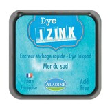 Aladine Inkpad Izink Dye Bleu Clair Mer Du Sud (19261)