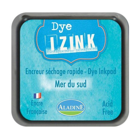 Aladine Inkpad Izink Dye Bleu Clair Mer Du Sud (19261) Aladine Inkpad Izink Dye Bleu Clair Mer Du Sud (19261)