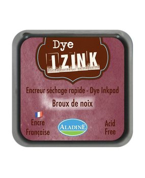 Aladine Inkpad Izink Dye Marron Brou De Noix (19267) Aladine Inkpad Izink Dye Marron Brou De Noix (19267)