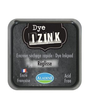 Aladine Inkpad Izink Dye Noir Reglisse (19268) Aladine Inkpad Izink Dye Noir Reglisse (19268)