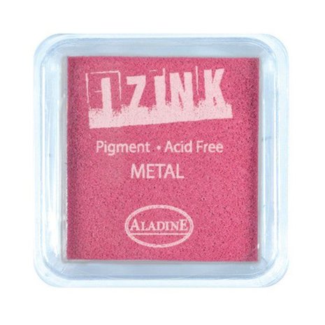 Aladine Inkpad Izink Pigment Metal Pink (19125) Aladine Inkpad Izink Pigment Metal Pink (19125)