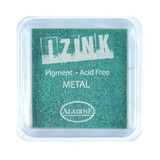 Aladine Inkpad Izink Pigment Metal Green (19130)