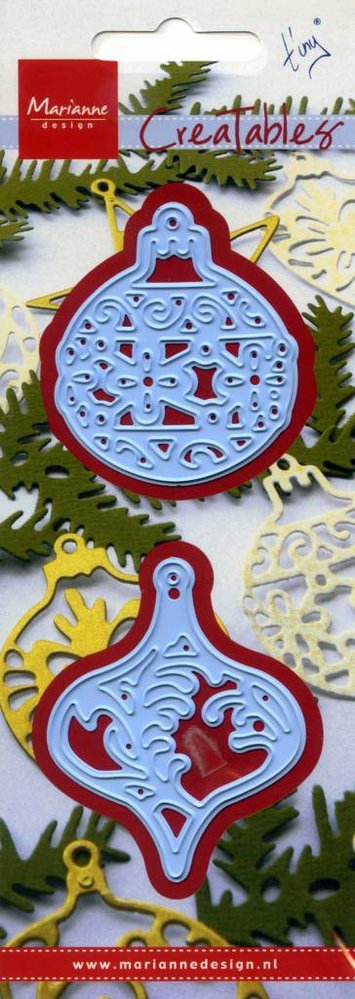 Marianne Design Creatable Kerstballen (184) Marianne Design Creatable Kerstballen (184)