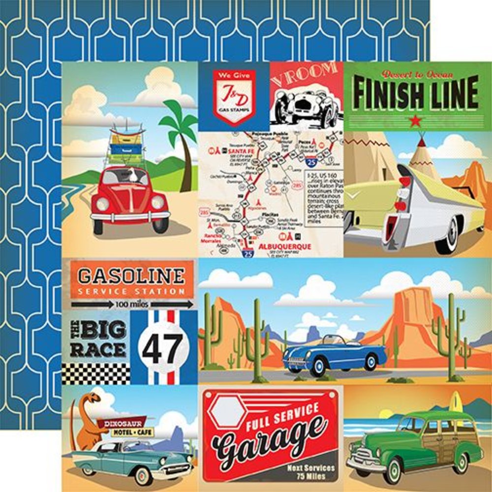 Carta Bella Cartopia 6x6 Inch Paper Pad (CBCAR69015) Carta Bella Cartopia 6x6 Inch Paper Pad (CBCAR69015)