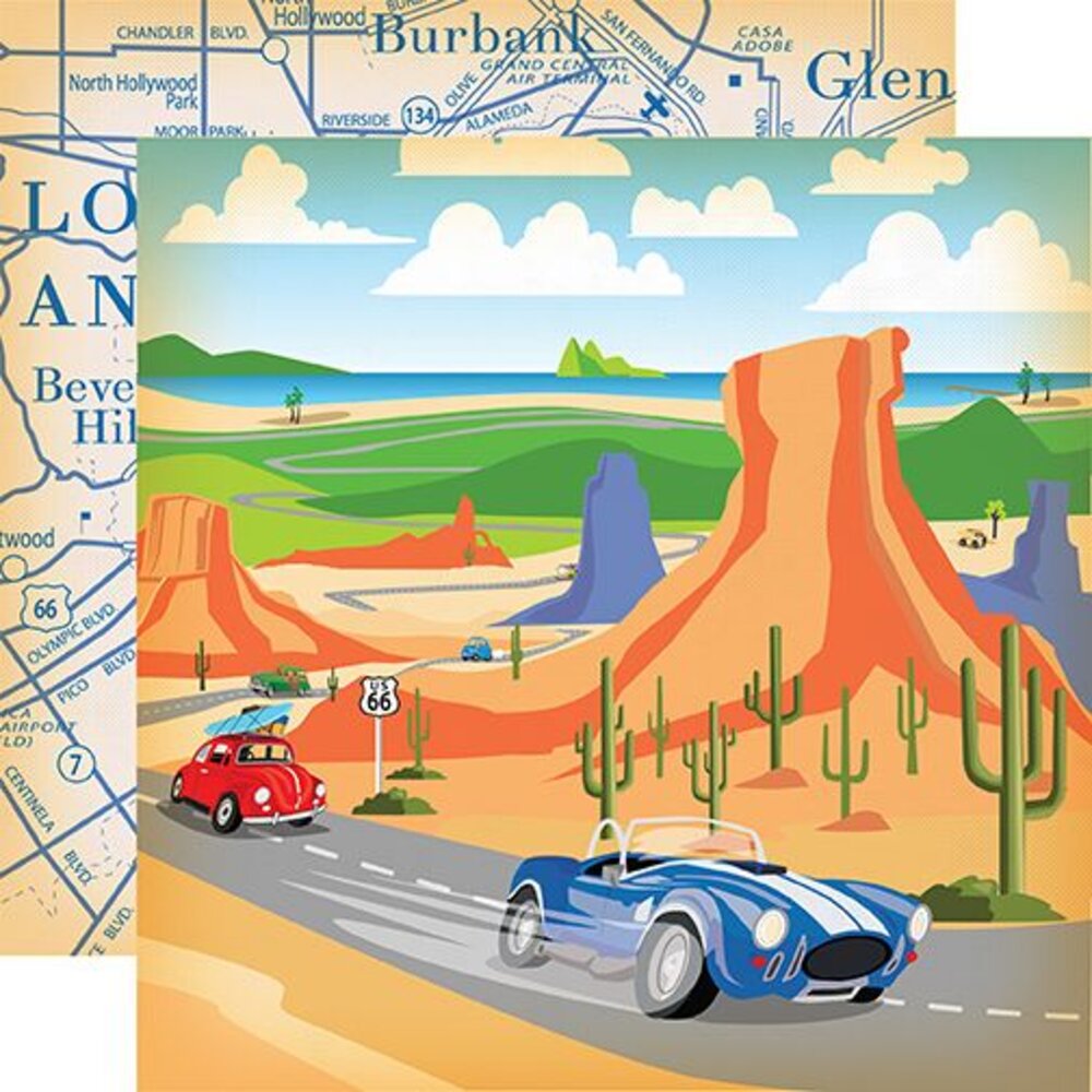 Carta Bella Cartopia 6x6 Inch Paper Pad (CBCAR69015) Carta Bella Cartopia 6x6 Inch Paper Pad (CBCAR69015)