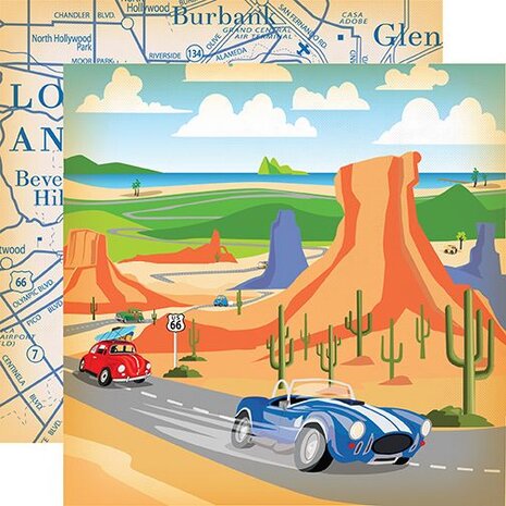 Carta Bella Cartopia 6x6 Inch Paper Pad (CBCAR69015) Carta Bella Cartopia 6x6 Inch Paper Pad (CBCAR69015)