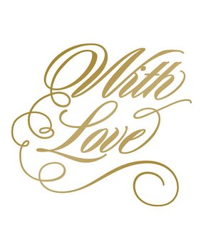Couture Creations Anna Griffin Hot Foil Stamp Die With Love (CO725289)