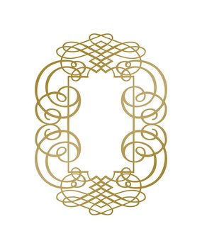 Couture Creations Anna Griffin Hot Foil Stamp Die Curling Frame (CO725295)