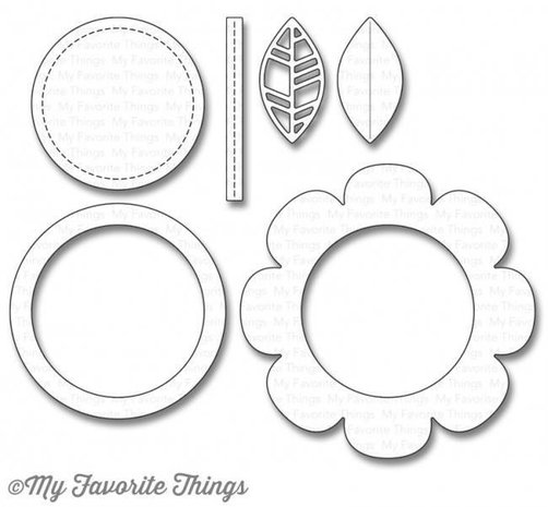 My Favorite Things Shaker Flower (MFT-1107)