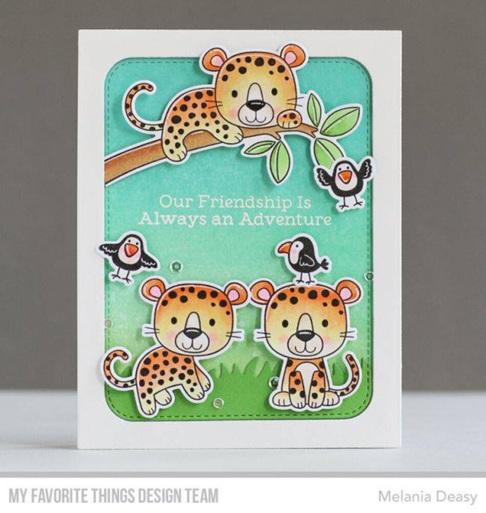 My Favorite Things Loveable Leopards (MFT-1115) My Favorite Things Loveable Leopards (MFT-1115)