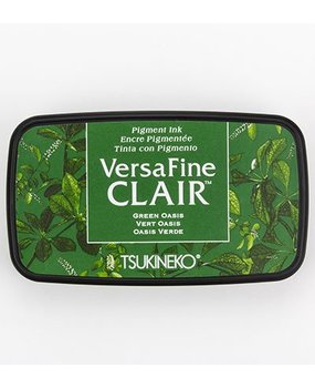 Tsukineko VersaFine Clair Green Oasis Ink Pad (VF-CLA-501) Tsukineko VersaFine Clair Green Oasis Ink Pad (VF-CLA-501)