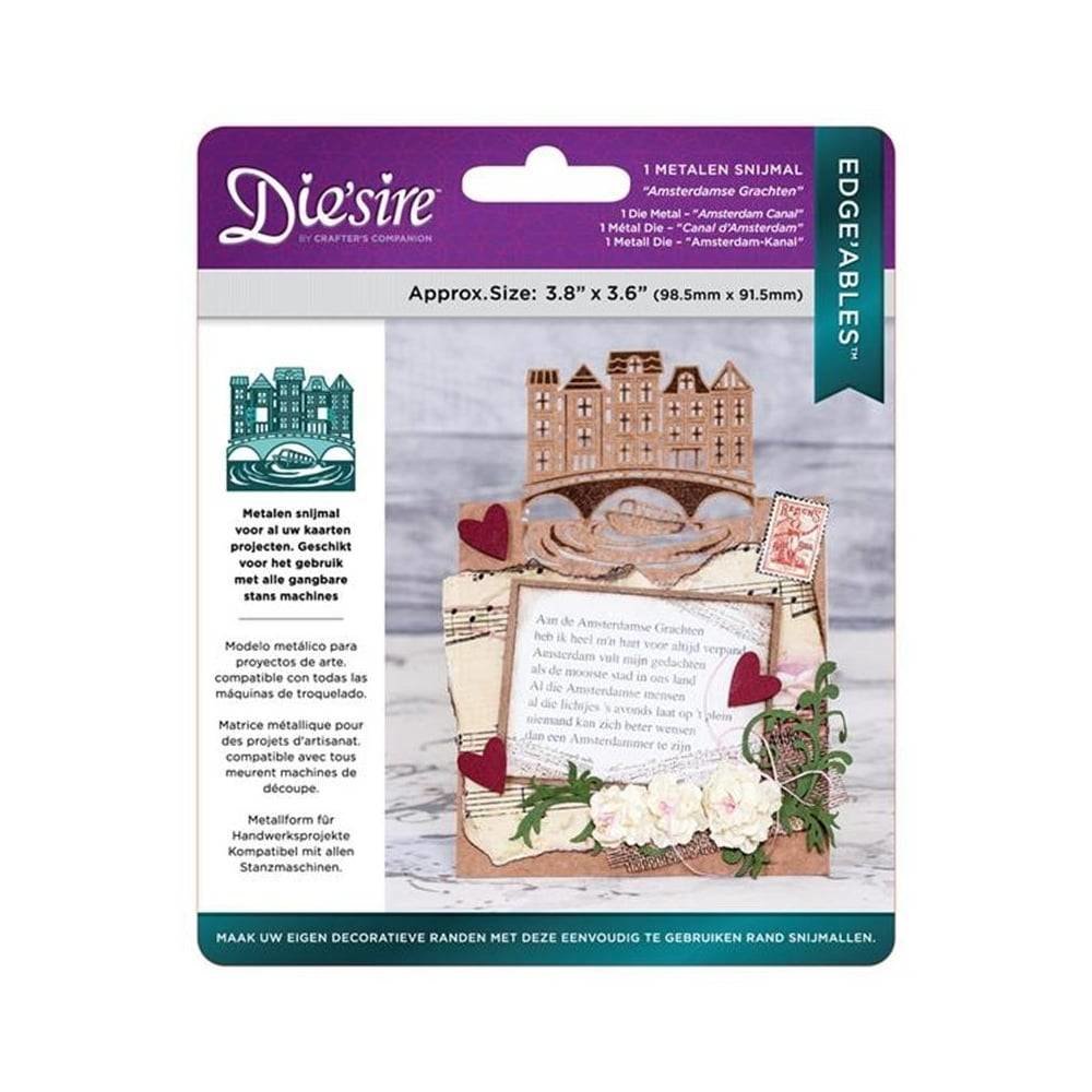 Die'sire Amsterdamse Grachten Edge'ables Metal Die (DS-EDG-NL-AMST) Die'sire Amsterdamse Grachten Edge'ables Metal Die (DS-EDG-NL-AMST)