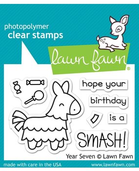 Lawn Fawn Year Seven Clear Stamps (LF1338)