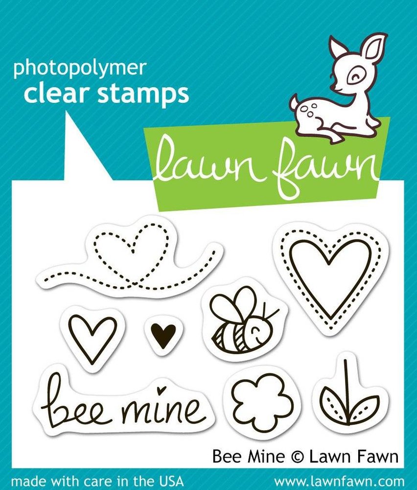 Lawn Fawn Bee Mine Clear Stamps (LF439) Lawn Fawn Bee Mine Clear Stamps (LF439)