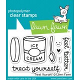 Lawn Fawn Treat Yourself Clear Stamps (LF897)