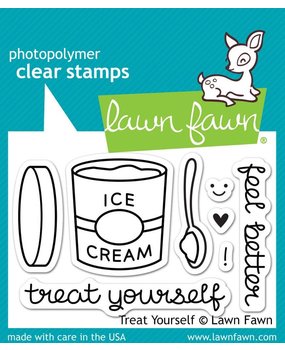 Lawn Fawn Treat Yourself Clear Stamps (LF897) Lawn Fawn Treat Yourself Clear Stamps (LF897)