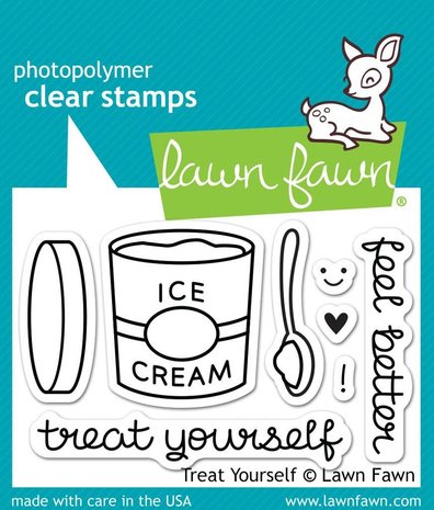 Lawn Fawn Treat Yourself Clear Stamps (LF897) Lawn Fawn Treat Yourself Clear Stamps (LF897)