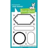Lawn Fawn Just For You Labels Clear Stamps (LF1132)