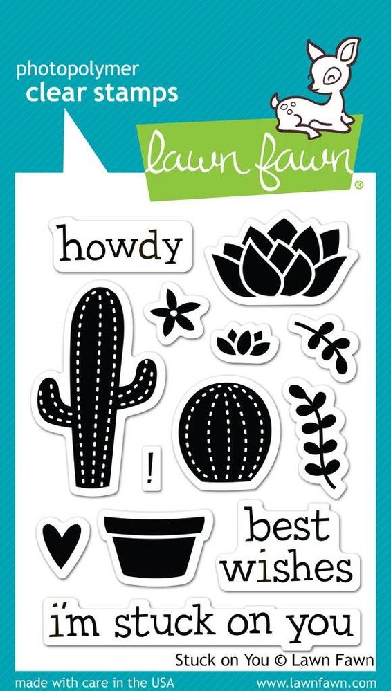 Lawn Fawn Stuck On You Clear Stamps (LF850) Lawn Fawn Stuck On You Clear Stamps (LF850)