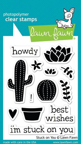 Lawn Fawn Stuck On You Clear Stamps (LF850) Lawn Fawn Stuck On You Clear Stamps (LF850)