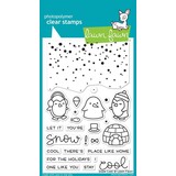 Lawn Fawn Snow Cool Clear Stamps (LF1226)