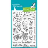 Lawn Fawn Bicycle Built For You Clear Stamps (LF1323)